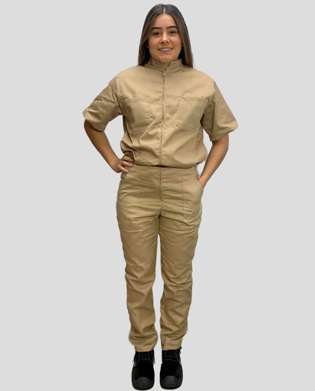 Overol en Tela Drill Unisex - Imagen 2